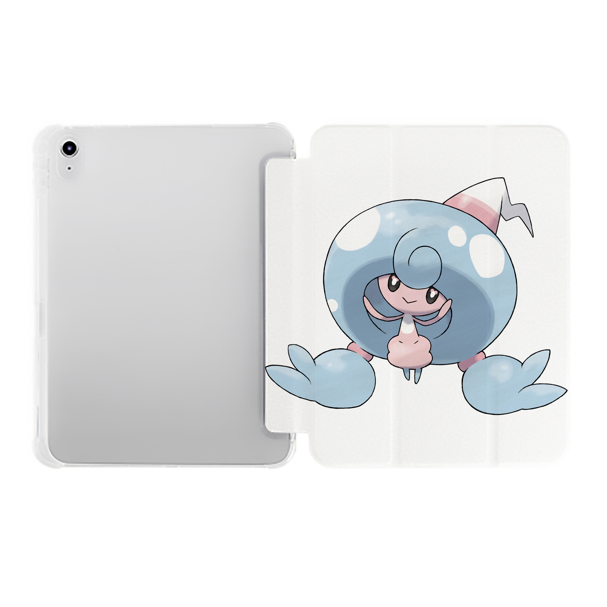 （画像用） ポケットモンスター Pokémon IPad ケース ペン収納付き 三つ折りスタンド PUレザー×シリコン 対応機種9.5/10.5/10.9インチ